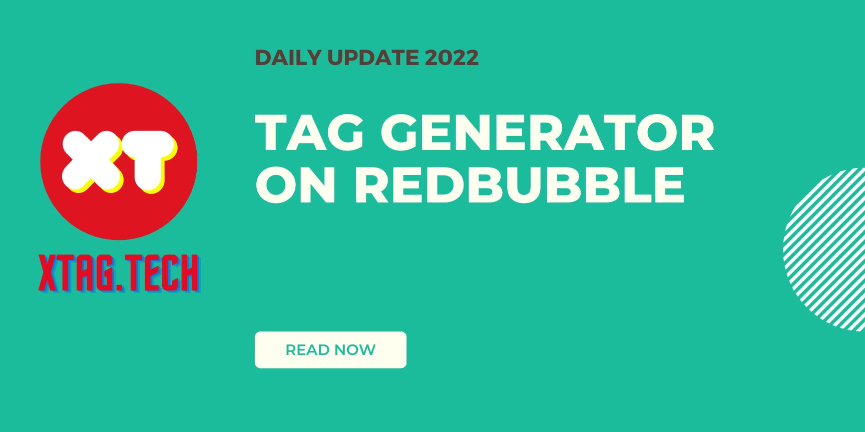Redbubble Tag Generator